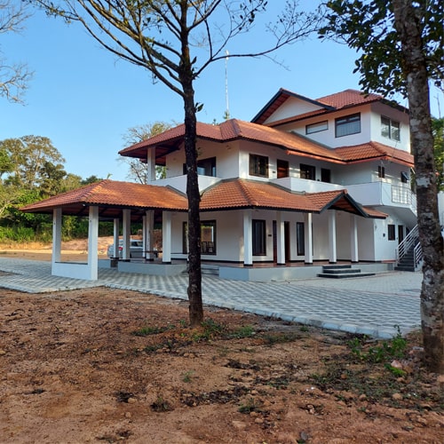 The homestay from the estate