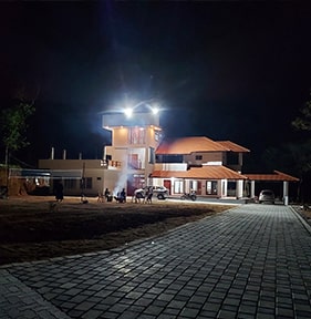 View across the property